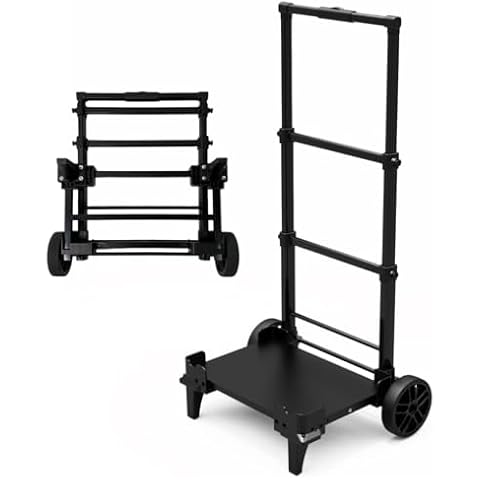 OUPES Portable Hand Truck with Telescopic Handle - All-Terrain Wheels | Compatible with Mega 1/2, Exodus 2400W/1500W/1200W Power Stations Cover
