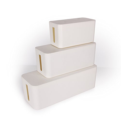 Cable Management Organizer Box|Power Strips Hider|Power Cords Hider|for Home Office and Table