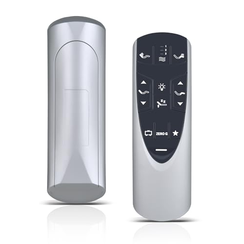 RF502A RF358A New Replacement Remote Control for Tempur-Pedic Ergo or Ergo Extend Adjustable Bed Base JDLK.33.01.18 RF358A JLDK.33.01.36 RF502ASilver
