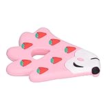 TYCIONG Baby-Beißring, Mundschutz, Silikon, Igelform, Molarenstab für die Zahnfleischmassage des Babys (#1)