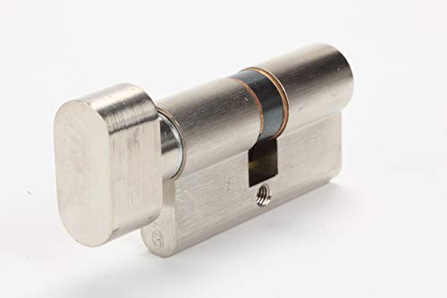 BRICARD 18005-Zylinder Serial XP 30 + 30 vernickelt Cover