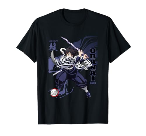 Demon Slayer: Infinty Castle Obanai Serpent Hashira Motion T-Shirt