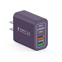 Amazon | 20W PD 急速充電 USB コンセント iPhone Type-C 充電器 AC