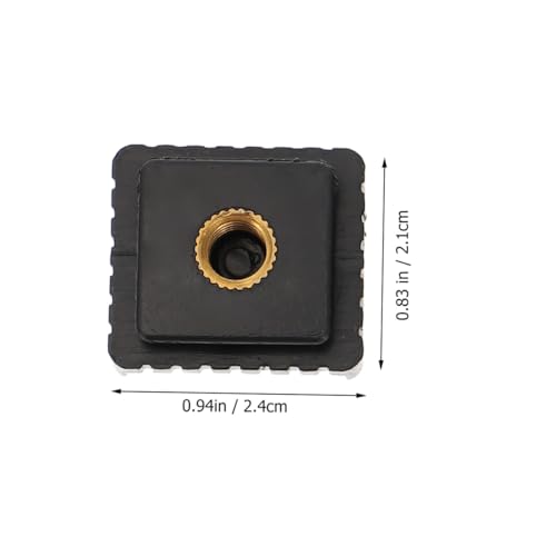 Adaptador de zapata para flash con tornillo de 1/4 que estabiliza focos LED en fotografía 2