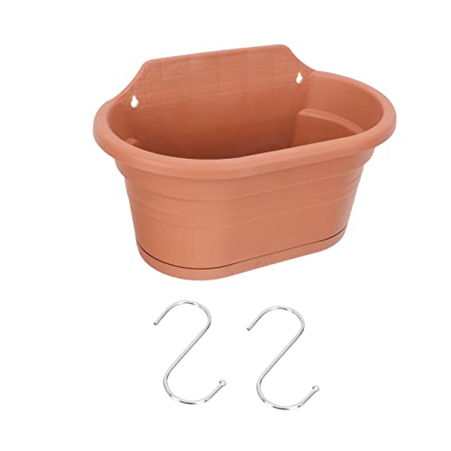 Didiseaon 1 Ensemble Pots de Fleurs Suspendus pour Chlorophytum Crochets pour Décoration Intérieure Extérieure