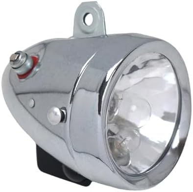 JRL 12V 6W 6V 3W Motorized Bicycle Head Tail Lamp Friction Generator Dynamo Light Kit Suit image 5