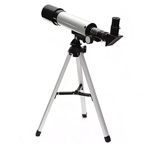 Angusshop Telescópio astronômico refrativo HD profissional externo zoom de alta ampliação luneta lun