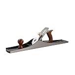 Faithfull No.7 Jointer Plane – Precision Machined Cast Iron Wood Planer Hand Tool for Hard & Soft Wood, Long Edge Truing, Board Levelling & Stock Removal