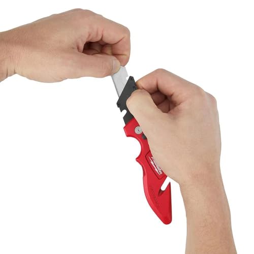 Milwaukee 48-22-1901 Fastback Press and Flip Utility Knife with Belt Clip and Onboard Wire Stripping (Set of 4) - image 4