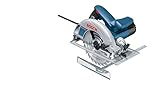 Bosch Professional Kreissäge GKS 190 (Leistung 1400 Watt, Kreissägeblatt: 190 mm, Schnitttiefe: 70mm inkl. HM-Kreissägeblatt, Absaugadapter, Parallelanschlag, Sechskantstiftschlüssel)