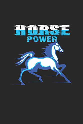 Horse power: 6x9 Horse - grid - squared paper - notebook - notes