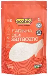 Farinha de Trigo Sarraceno Orgânica Vegana S/Glúten Ecobio 250g