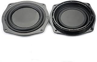 2Pcs 4Inch Audio Speakers DIY Bass Speaker Vibrating Membrane Passive Bass Woofer Diaphragm Plate