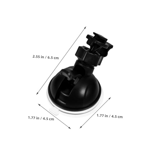 Estable soporte con ventosa de 3 piezas para cámara de salpicadero con cabezal de mini bola 2