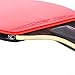 Table Tennis Paddle with Carbon Fiber and Rubber, Lightweight for Ping Pong Racket for Professional Training, 200-210g Long Handle / 180-190g Short Handle,(Short Handle)