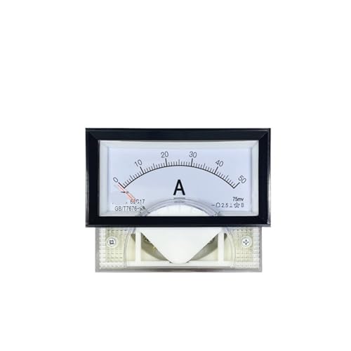 Ampèremètre CC 69C17 à pointeur 1mA pour un suivi précis de vos lignes 75mV