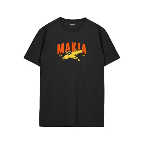 MAKIA Bomber Short Sleeve T-Shirt S en coton premium pour hommes