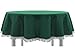 EXKLUSIV HEIMTEXTIL Gartentischdecke mit Fransen Tischdecke Classic Outdoor PVC Weichschaum rutschhemmend für Garten, Balkon, Terrasse 150x210 cm oval grün