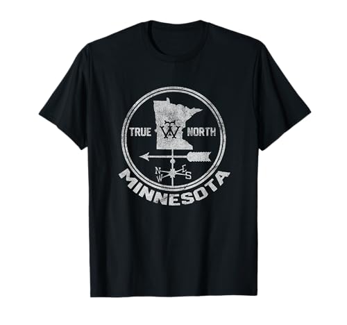True North Minnesota Compass T-Shirt T-Shirt