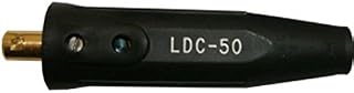 Lenco 05433 LDC-50 Black Male Dinse Style Cable Connector