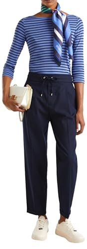 United Colors of Benetton Pantalone 4CV0DF01C, Blu Notte 016, XXS Donna