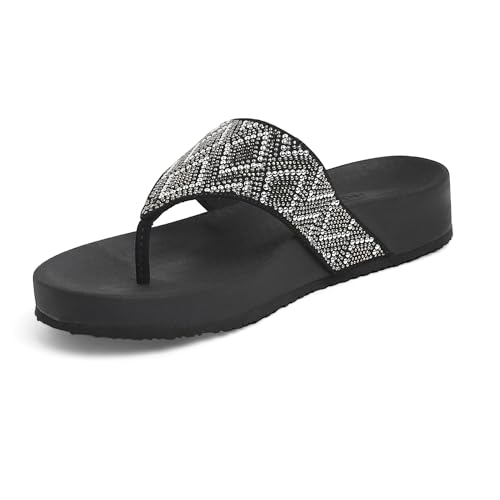 Skechers Skechers Women's, Vinyasa Arch Fit Sandal Black 7 M