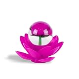 Tienda Oki MÉXICO | 1Pz Rosa de Cristal Decorativa con Luz LED | Color: Rojo y Rosa | Regalo Romántico Iluminado para...