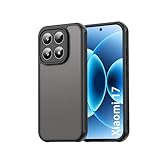 Afikyutu Funda para Xiaomi 17, Antigolpes Protección Móvil Cover-Negro.