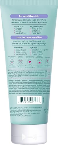 Image of eos Shea Better Sensitive Skin Women's Shave Cream- Fragrance-Free, 2-pack of 7 oz containers