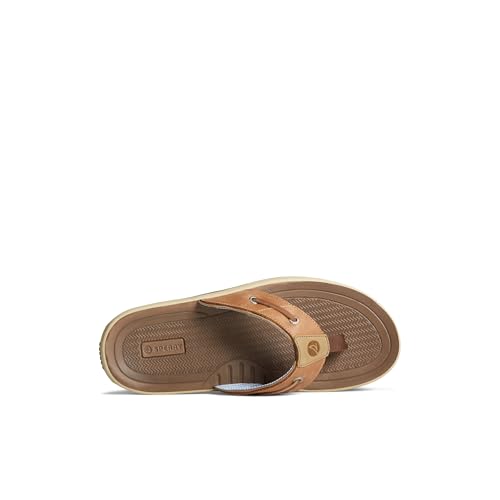 Image of Sperry Men's Baitfish Leather Flip Flop Sandal