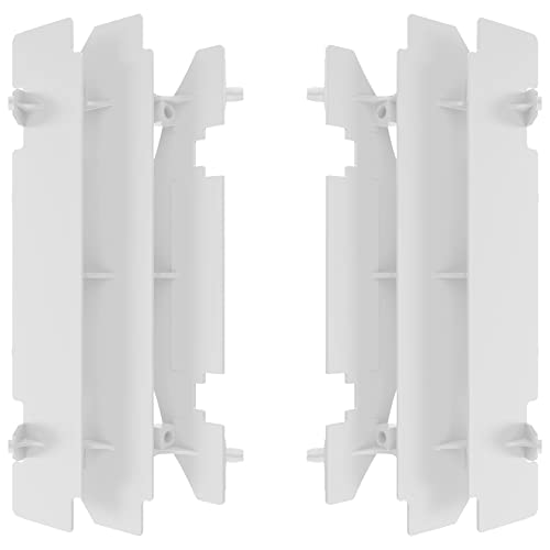 Rad louvers RM125/250 WH blancs grilles de radiateur moto cross