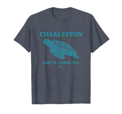JCombs: Charleston, SC, Gliding Sea Turtle T-Shirt T-Shirt
