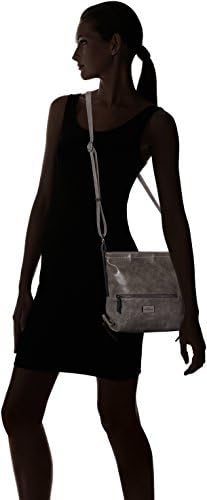 TOM TAILOR Elin, Borsa a tracolla Donna, Bianco (Off White), 28,5x9x26
