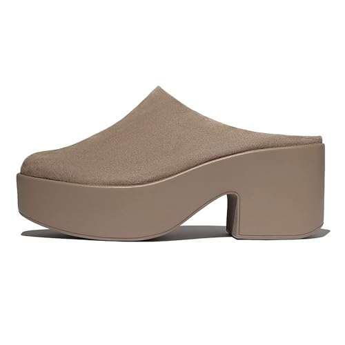 Mules plateformes Fitflop Suede idéales pour vos terrasses d'été