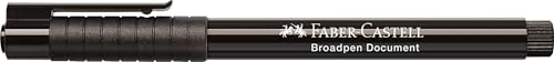 Faber-Castell Faber Castell Faserschreiber Broadpen 1554 schwarz...