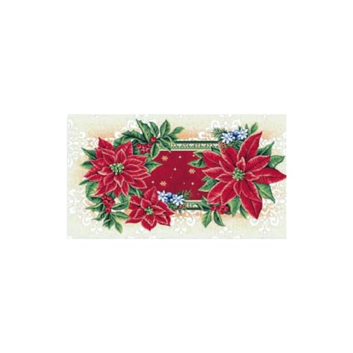 Tovaglietta americana natalizia prima colazione in gobeline - Made in Italy (cm. 35x55 STAR)