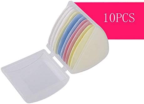 XINGSUI 10 PCS Tailoring Chalks, Triangle Tailoring Pens, Fabric Marking Chalks, Used for Tailoring, Sewing, Making, Fabric Marking DIY Making Clothes (4 Colors)