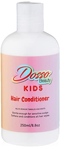 Kids Hair Conditioner, Organic Ingredients, Dermatologist Tested, Suitable For All Hair Types