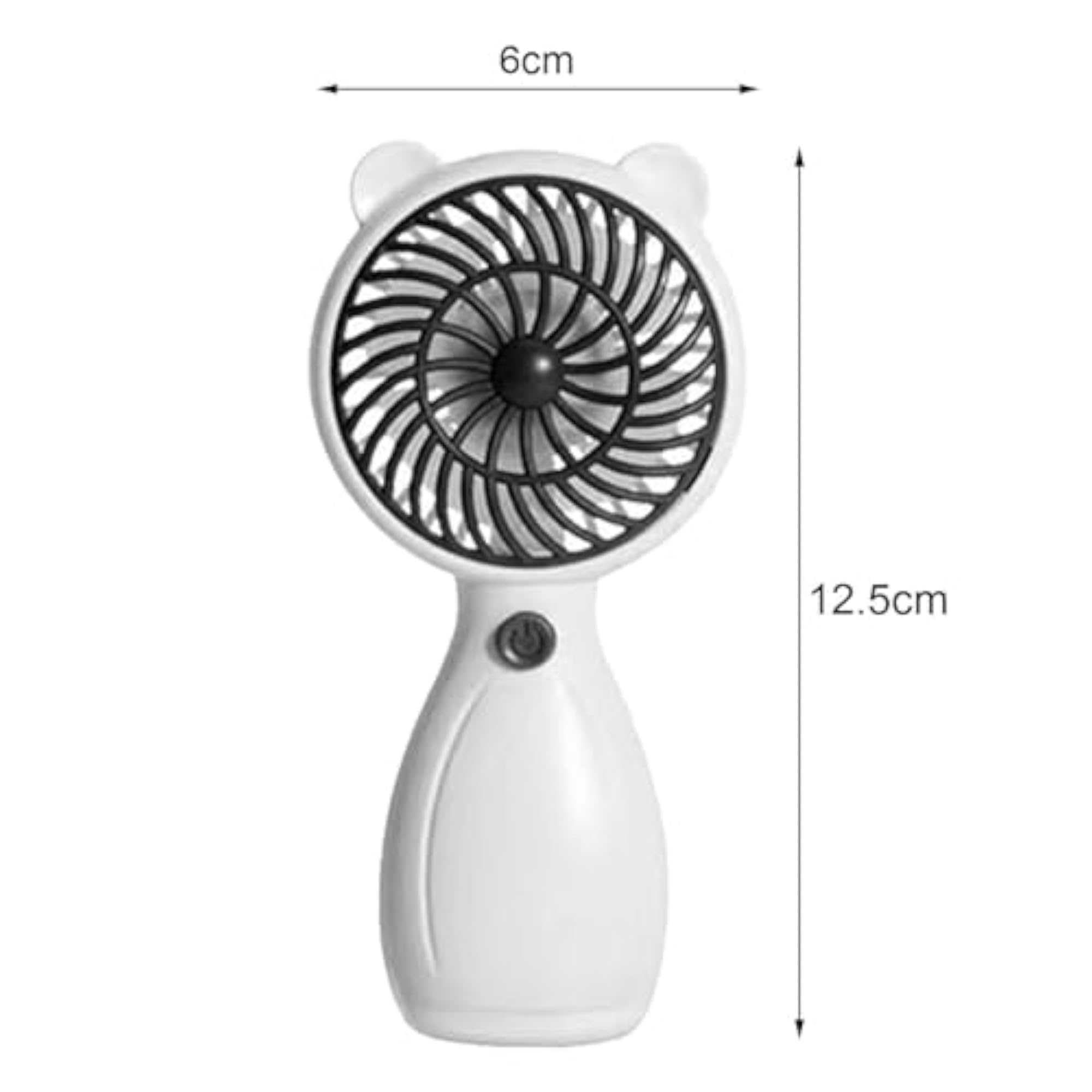 Portable Handheld Cartoon Fan for Camping & Outdoor Use