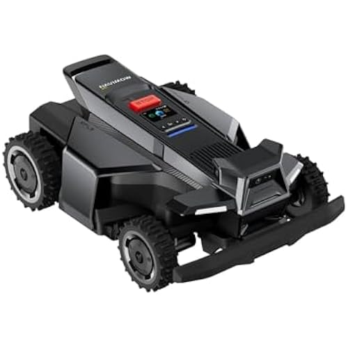 Segway Navimow X430 Robot Lawn Mower Wire Free, for up to 1 Acre, 4WD for 84% Slopes, Zero-Turn for Damage-Free Mowing, ORV-Tuned Lawnmower, MowMentum with 2 × 180W Motors, 0.75–4 in Cutting Height