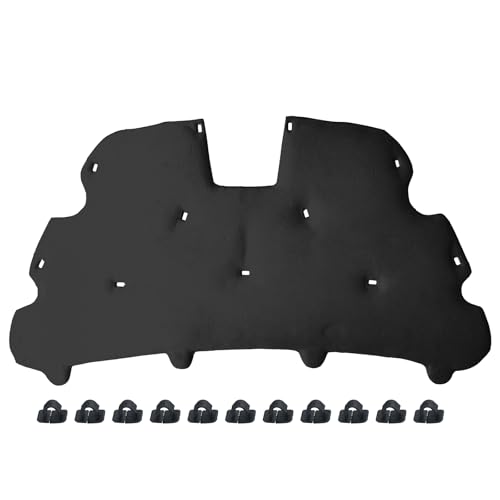 Tapis d'isolation de capot pour Ford Focus MK2 II avec clips de fixation inclus