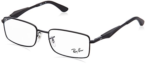 Preisvergleich Produktbild Ray-Ban Unisex-Erwachsene RX6284 Brillengestell, Schwarz (Black), 55