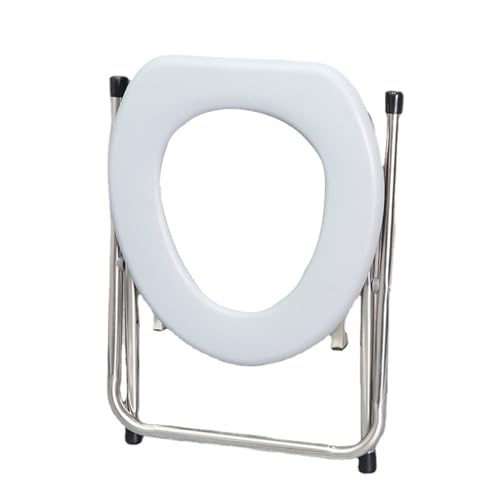 Gaxcent Klappbarer Toilettenstuhl Senioren