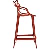 Kartell 5869/15 Masters Stool by Philippe Starck with Eugeni Quitllet, Pack of 1, Opaque Rust