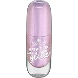 Esmalte de unhas com efeito gel essence cor 58 LESS BITTER MORE glitter