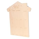 ifundom Neugeborenen-bilderrahmen Aus Holz Für Erste Jahr Monate Meilenstein Fotohalter...