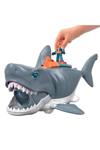 Tubarão Mega Mordida, Imaginext, Mattel, Multicolorido Mattel Multicolorido