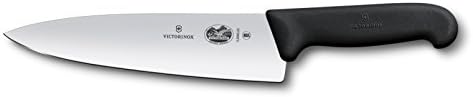 Victorinox Fibrox Pro Knife, 8-Inch Chef's FFP, 8 Inch, Black