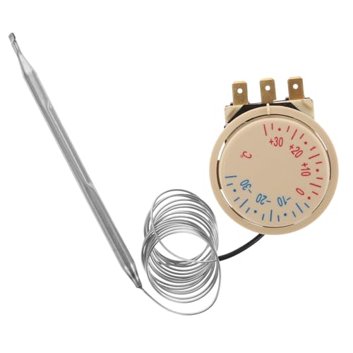 JECOMPRIS interruptor del termostato congelador controlador de temperatura termostato frigorífico eléctrico termostato del refrigerador termostato electrico termostato para refrigerador