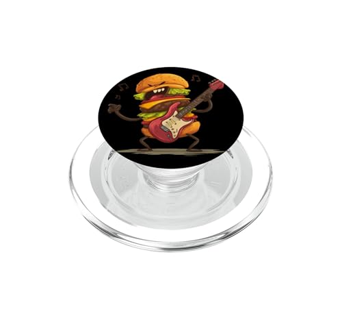 PopSockets PopGrip pour MagSafe - Support smartphone humour hamburger